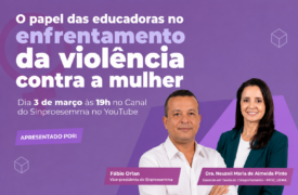 Enfrentamento da violência contra a mulher.
